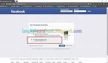 Cara Login Facebook Yang Lupa Password